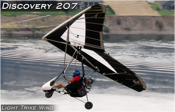 Discovery 207  1-place Ultralight Trike Wing