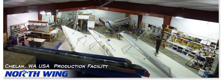 New North Wing production facility in Chelan, Washington USA