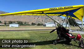 Click here to view an enlargement - Conquest 13.6M Light Sport Trike Wing - FOR SALE