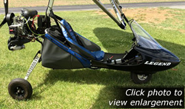 Click here to view an enlargement - Maverick 2 Legend ultralight trike - FOR SALE