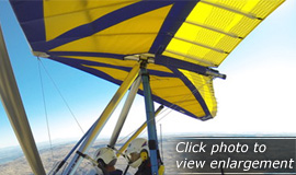 Click here to view an enlargement - used Quest GT6 14.4M Light Sport Trike Wing - FOR SALE