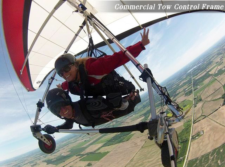 North Wing T2 Tandem Hang Glider - Tow Control Frame