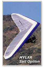 Freedom Hang Glider · Mylar Sail Option