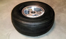 Turf Tires with Aluminum Rims for the North Wing Maverick 2 RT ultralight trike