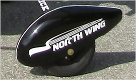 Streamlined Wheel Fairings for the North Wing Maverick 2 ultralight trike
