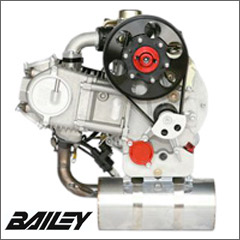 Bailey V4-200 engine for the Solairus soaring trike