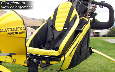 North Wing · Seat and Saddlebags Upholstery Upgrade for Maverick Trikes
